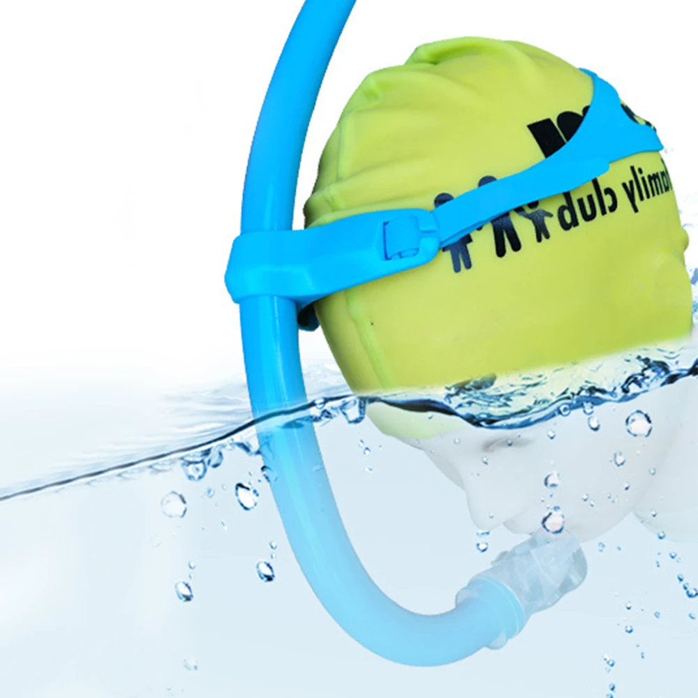 Silicone Front Swimmer Snorkel for Diving Training Swim Snorkel Swimming Front-breathing Tube Adults Snorkel Diving Tube 3