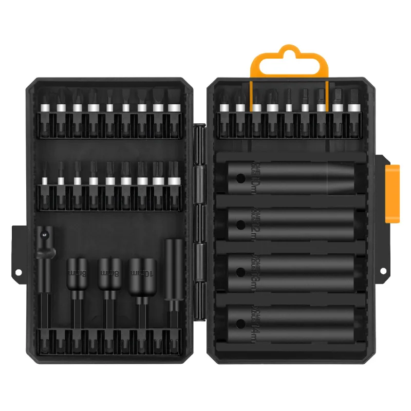 Juego De Puntas De Dtornillador De Impacto, 7-24 Uds., Con Funda Organizadora, Puntas Magnéticas De Acero S2 Para Múltipl Conductor Y 1 Portapuntas - AliExprs 1420