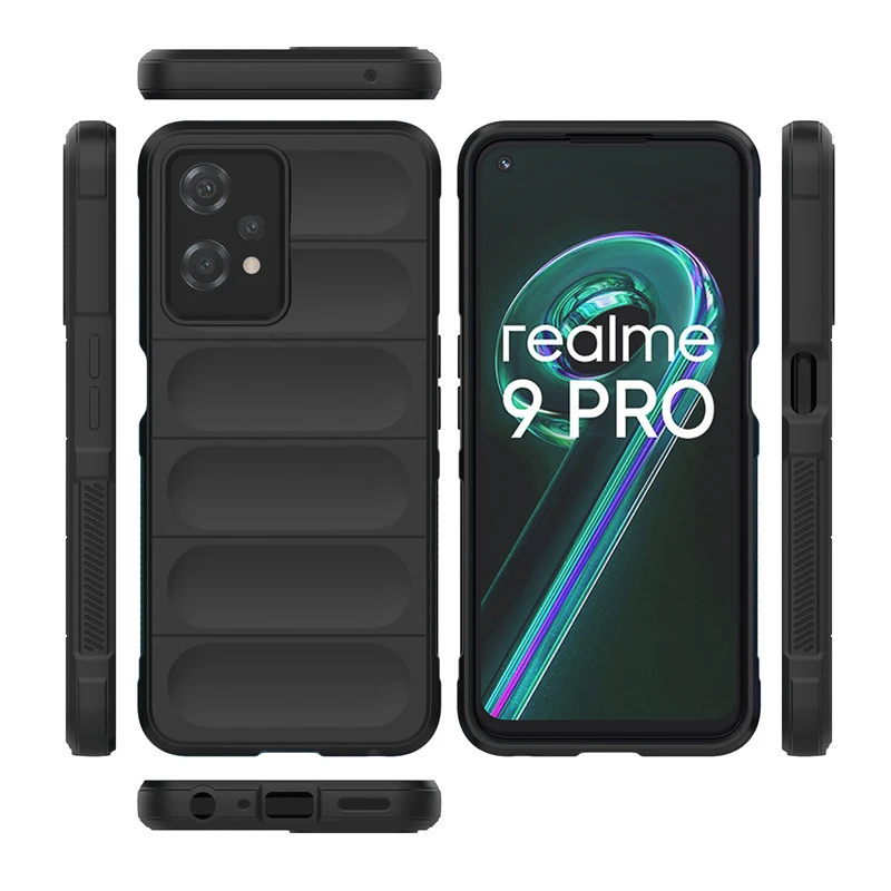 Shockproof Rubber Silicone Protective Bumper Cover - 6.6-inch
