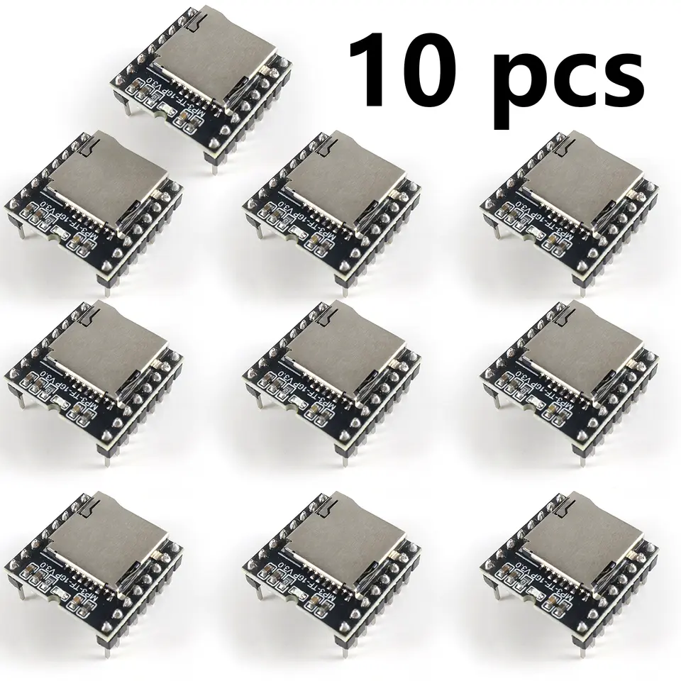DFPlayer Mini MP3 Module Voice Sound Module with TF Card USB Port for Arduino UNO ESP32 Notification Alarm System DIY image 8