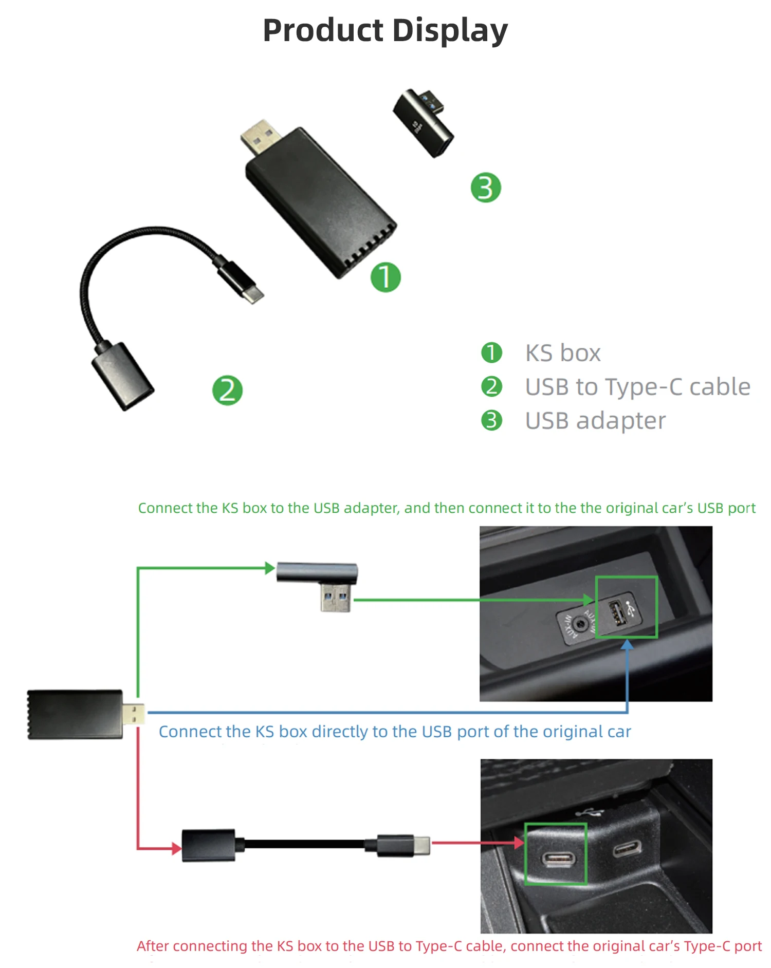 Wireless CarPlay adapter