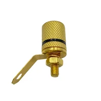40Pcs Gold Plated Amplifier Speaker Terminal Binding Post Banana Plug Socket Connector Suitable for 4mm Banana Plugs 2