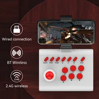 6In1 Retro Arcade Console Game Joystick Rocker Wireless Bluetooth Wired 2.4G Fighting Controller for Nintendo Switch PS4 PS3 PC - Image 4