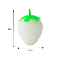 Simulated Color-changing Strawberry Squishy Kids Anti Stress Relief Ball Fidget Decompression Toys for Children Sensory Autism 2