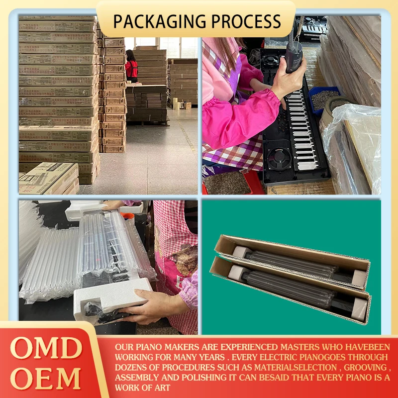 61 Keys Professional Teaching Piano Electronic Keyboard Midi Keyboard Musical Instruments With Digital And Microphone