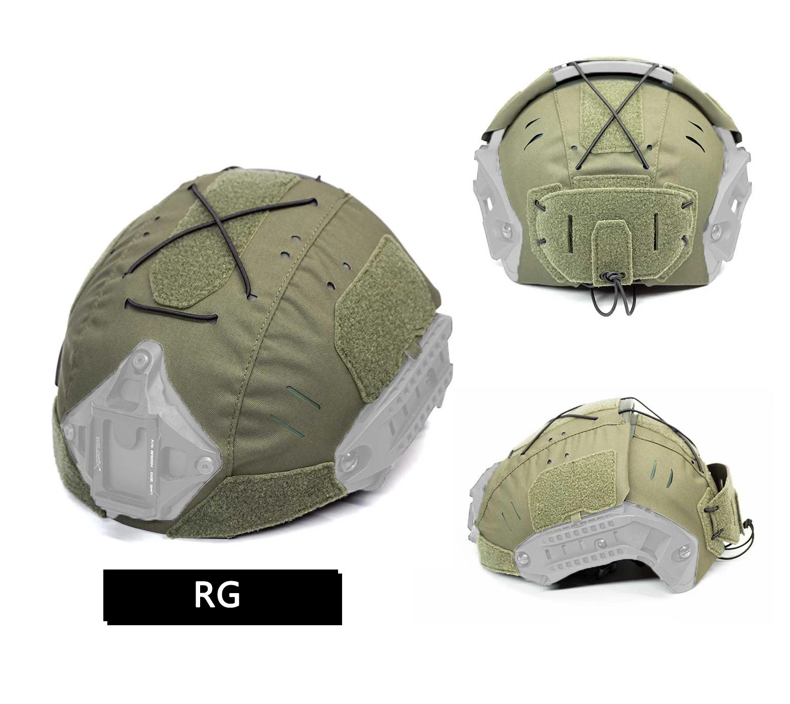 DMGear AIR FRAME AF Spezielle Helmabdeckung Outdoor Taktische Tarnung Helmabdeckung Af Schutztaktik – Detail 22