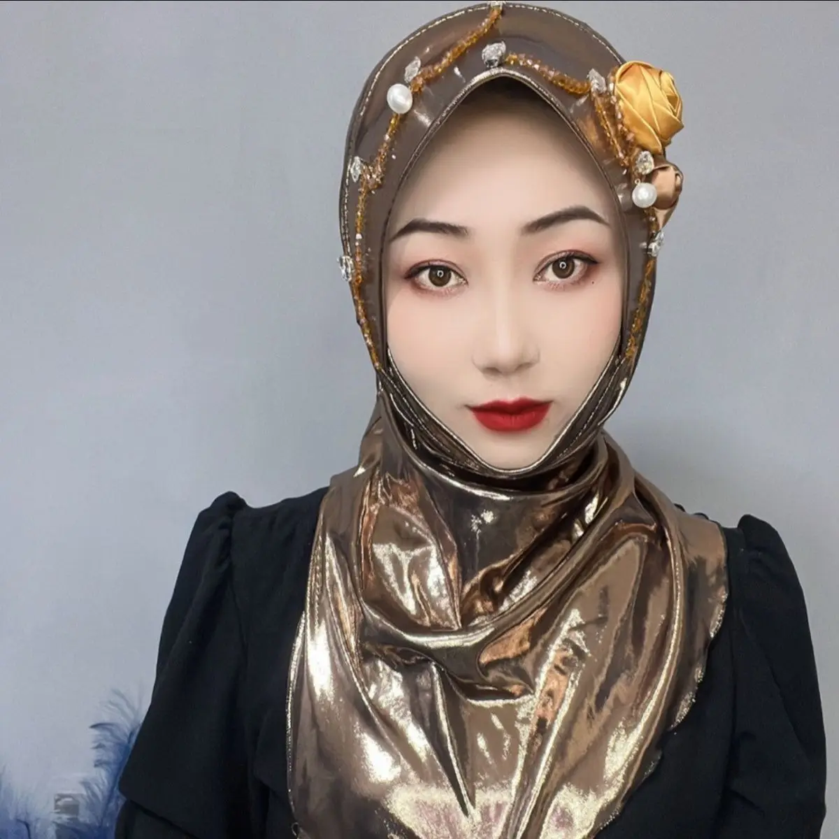 Hijab Muslim Women Shawl Headscarf Freeshipping Luxury New Chiffon Scarf  Malaysia Prayer Kufi Islam Saudi Arabia Pakistan