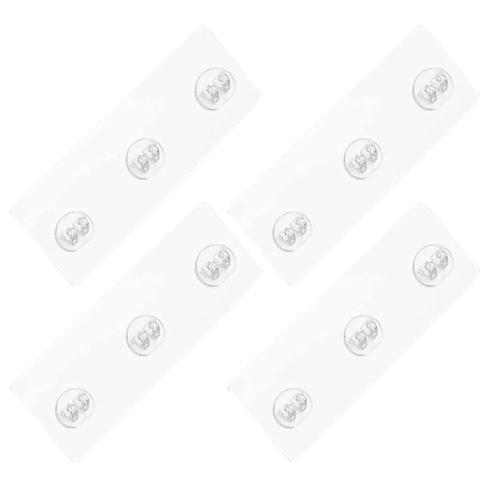 

4pcs Shower Shelf Adhesive Shower Adhesive Shower Shelves Adhesive Replacementss Hook Wall Shower Adhesive