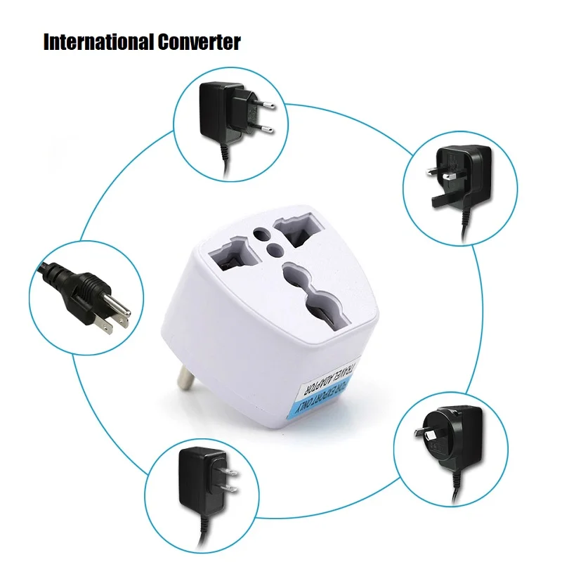 1 Pc Universele Au Uk Vs Naar Eu Plug Adapter International Euro Kr