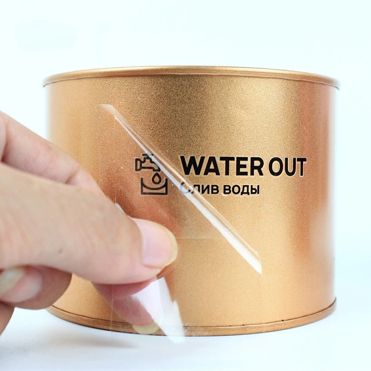 Printing Waterproof UV Transfer Stickers 3D Stickers Product Labels Rub On Transfer For Packaging Labels