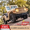 Fms 1:6 Jimny remote control car 2.4g four-wheel drive Suzuki Jimny off-road vehicle model decorative jeep car model toy 1