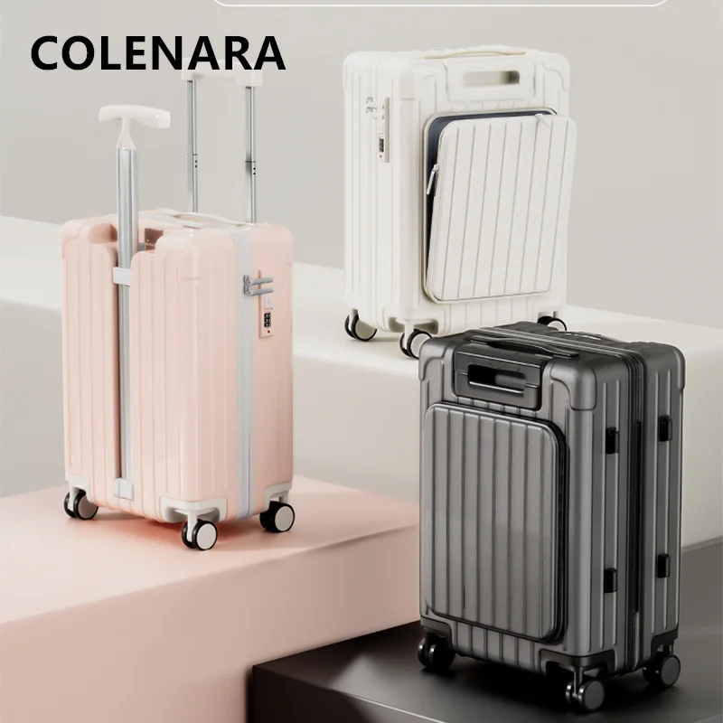 COLENARA حقيبة عالية الجودة فتحة أمامية الصعود حقي...