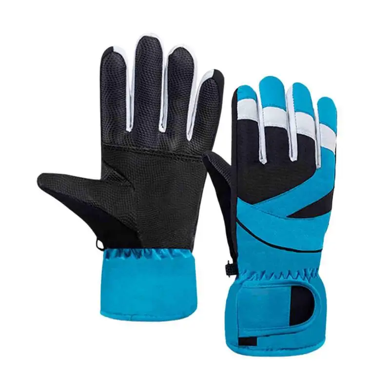 

Детские Водонепроницаемые перчатки ветрозащитные водонепроницаемые противоскользящие перчатки для малышей перчатки для катания на лыжах и сноуборде уличные перчатки для мальчиков