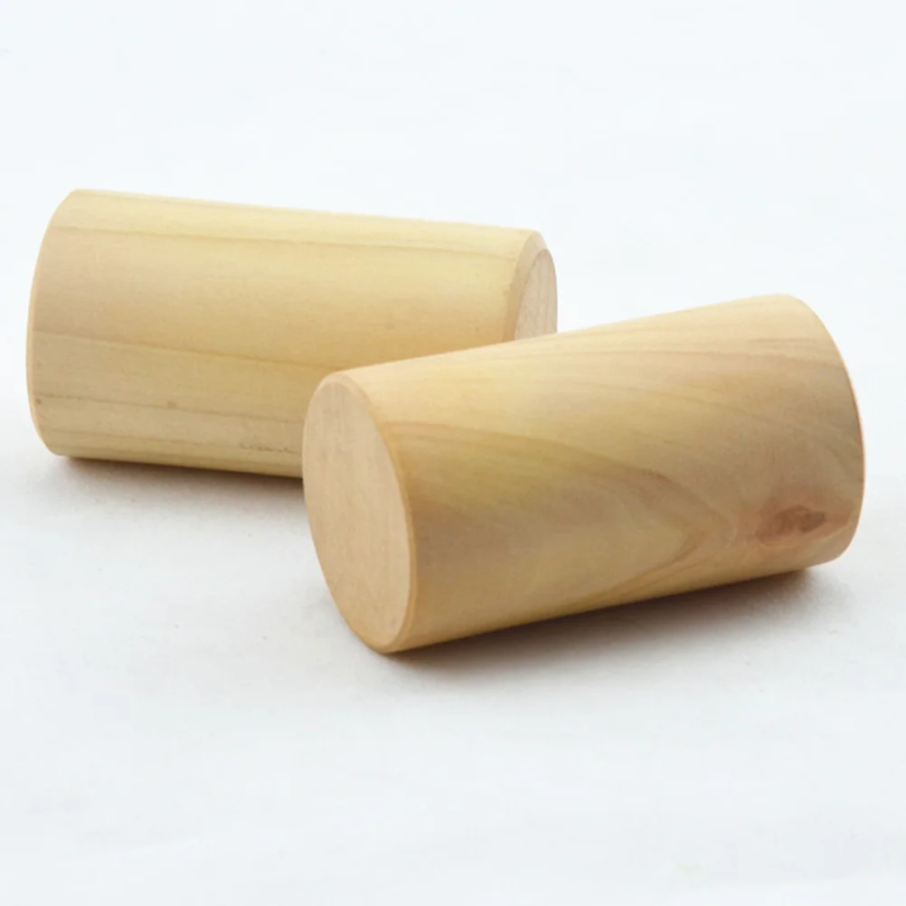 Wooden Shaker Toys Handheld Smooth Children Party Performance Dance Educational