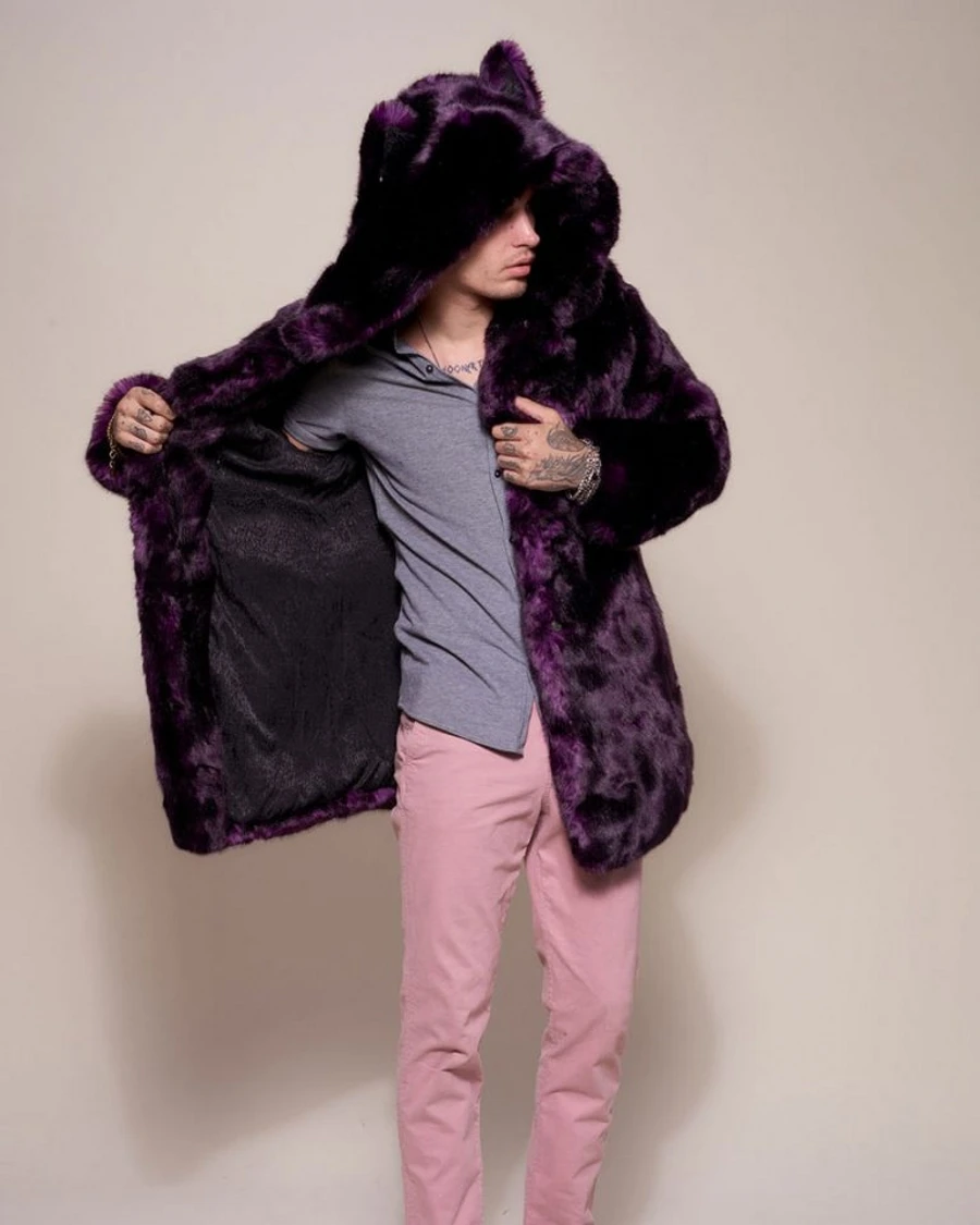 New Faux Fur Coat For Lovers Autumn And Winter Warm Casual Comfort Ears Hooded Faux Mink Fur Coat