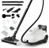 Multi-Purpose Steam Cleaner, Portable Steamer with Trigger Lock, Wheels & 61 OZ Water Tank, 1800W Steam Cleaning Machine for Uph 1