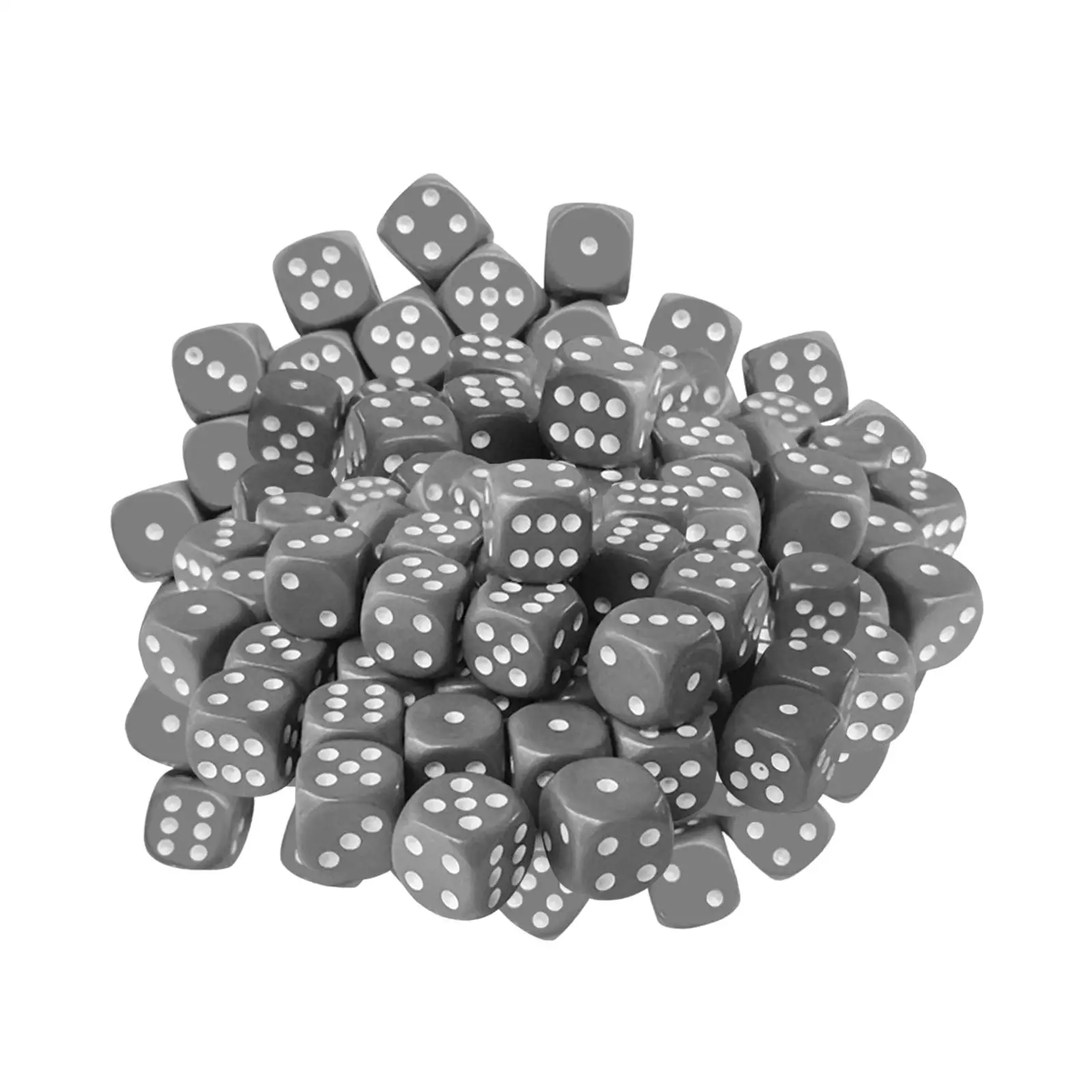 50Pcs D6 6 Sided Dices Set 16mm Dices Party Toys Party Supplies Board