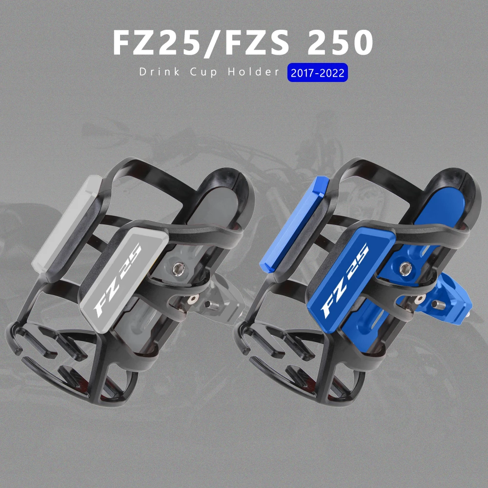 Soporte para bebidas FZ25 2022, soporte para botella de agua de aluminio  para Yamaha FZ 250 FZ250 FZS250 2021 FZ16 FZ 16, accesorios de motocicleta|  | - AliExpress