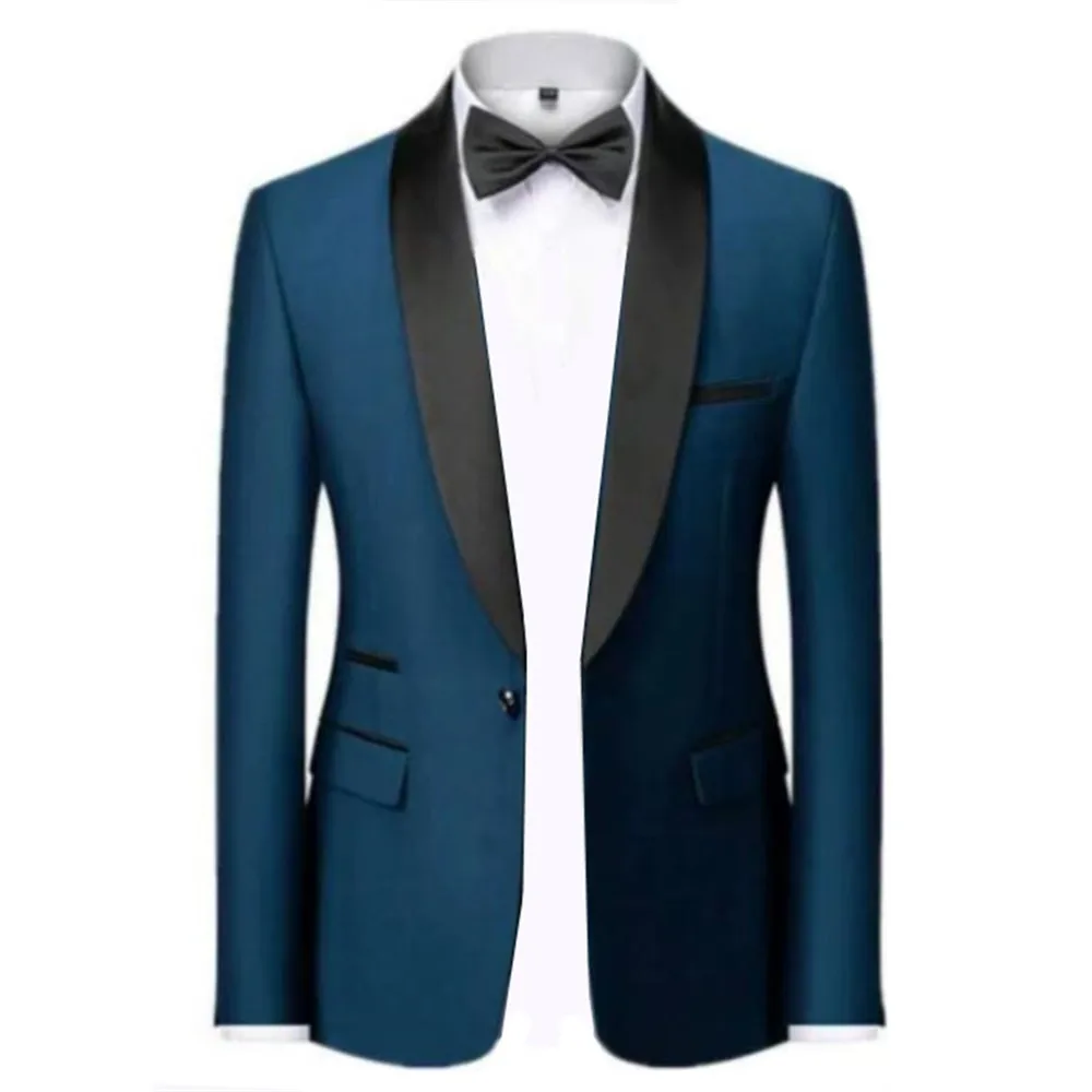 Smoking Branco Do Noivo Smoking Xale Preto Homens Casamento