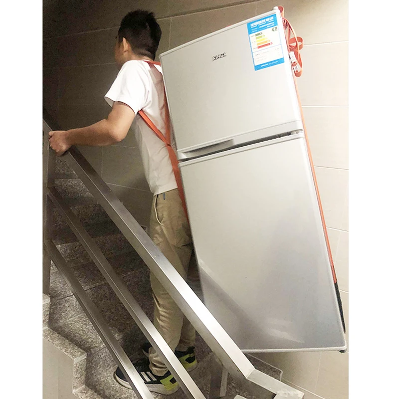 Cinghie Per Traslochi Con Gilet Imbottiti E Guanti - Set Da 2 Per Sollevare Mobili, Divani E Elettrodomestici