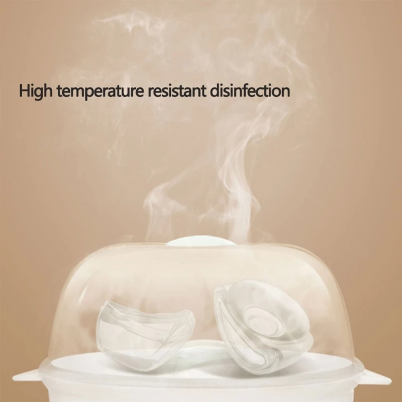 Wearable Breast Milk Collection System Practical and Effective Breast Milk Collector Portable Catcher 50ML Capacity breastmilk collecter