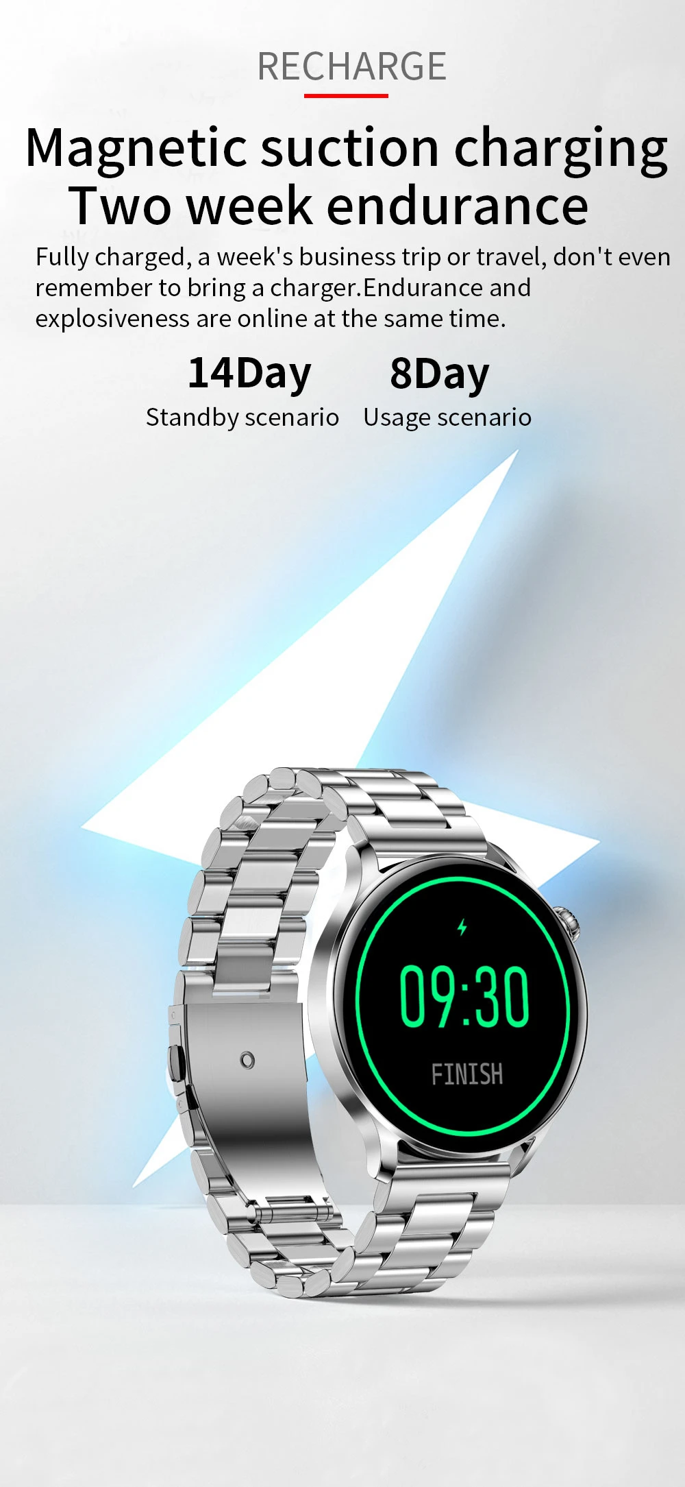 2022 New Smart watch Men Full touch Screen Sports fitness watch Bluetooth is Suitable For Android ios Bluetooth Call Smart watch