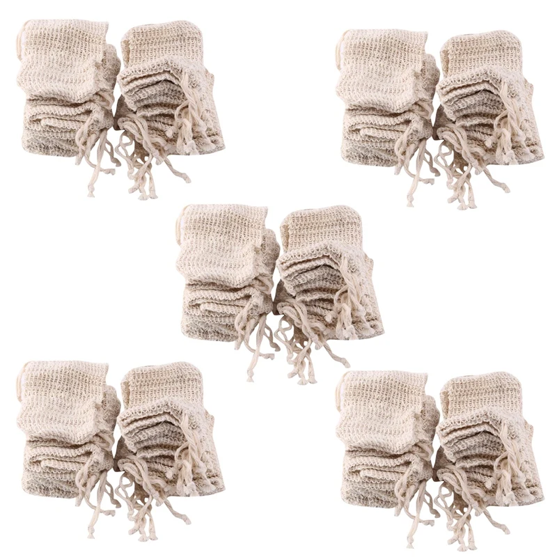 150-pack-natural-sisal-soap-bag-exfoliating-soap-saver-pouch-holder