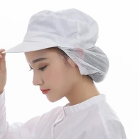 Kitchen Cooking Caps Food Service Hair Cover Restaurant Hotel Workshop Waiter Cap Cafe Bar Chef Hat Uniform Bakery Hat Women 1