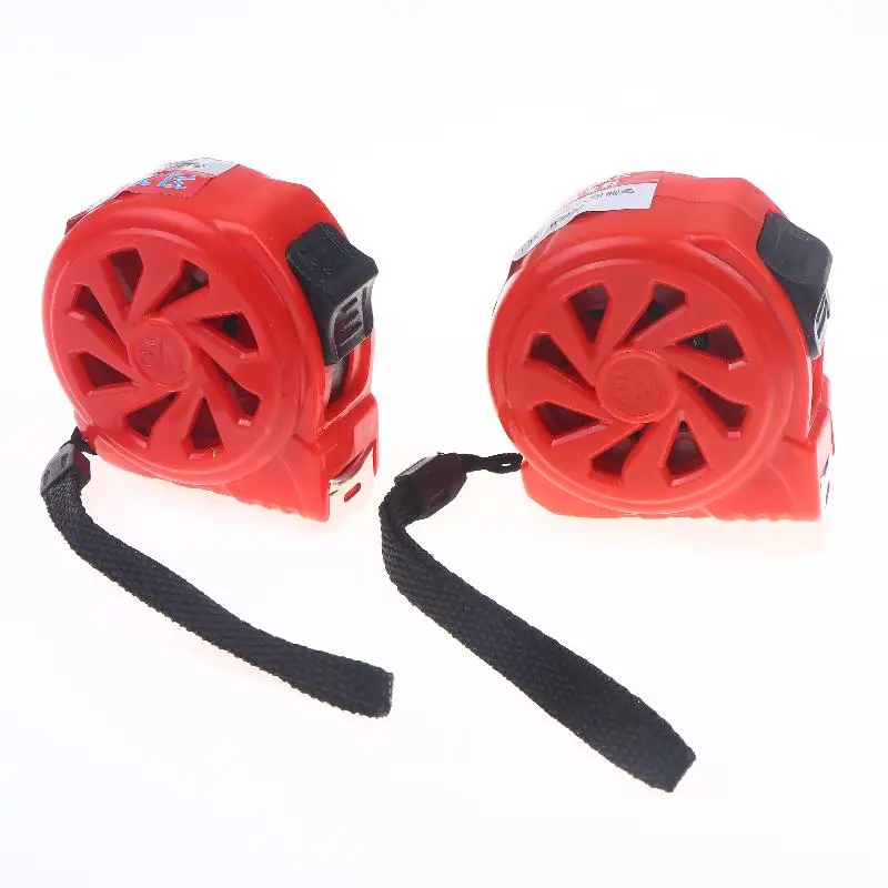 1PCS 5/7.5/10m 빨간색 텔레스코픽 줄자, 낙하 방지 및 내마모성 가정용 건축 줄자, 스틸 줄자