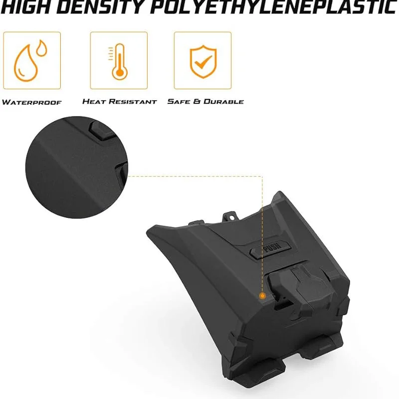 Smartphone Bracket with Integrated Storage and Organizer Tray for Can-Am Maverick X3 Accessories