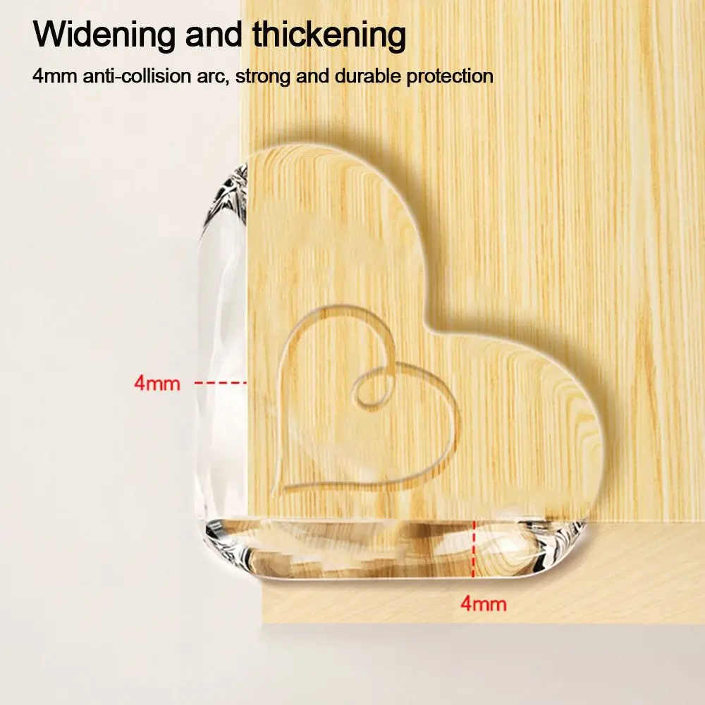 Transparent Corner Guards New PVC Soft Edge Protection Anticollision Table Desk Corner Guard Baby