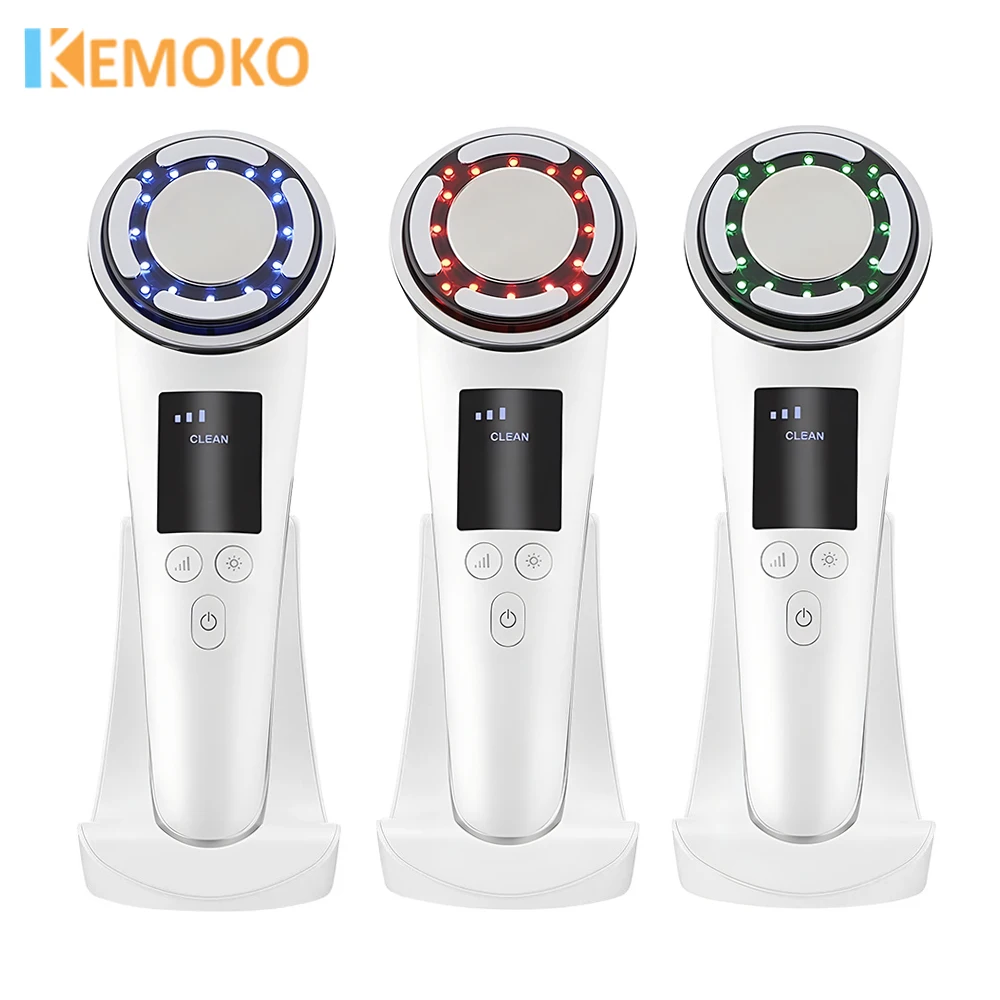 EMS Micro Current Lifting Device Vibration LED Face Skin Rejuvenation Double Chin Remover Anti Wrinkle Anti-Aging Beauty Device electric facial micro current beauty meter led display face lifting roller massager skin compact facial lifting vibration