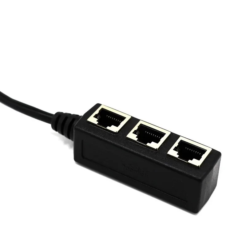 LAN �̴��� ��Ʈ��ũ RJ45 Ŀ���� �ͽ��ٴ� ����� ���̺�, ��Ʈ��ŷ �ͽ��ټ�, 1 ��-2/3 ��, 3 in 1 �й��