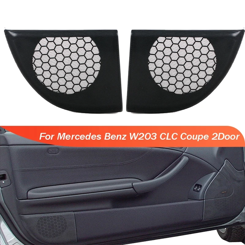 Mercedes Benz W203 CLC Coupe 2Door Hand Door Speaker Audio Horn Trim Cover Cap Shell House audio speaker grille cover door handle cap