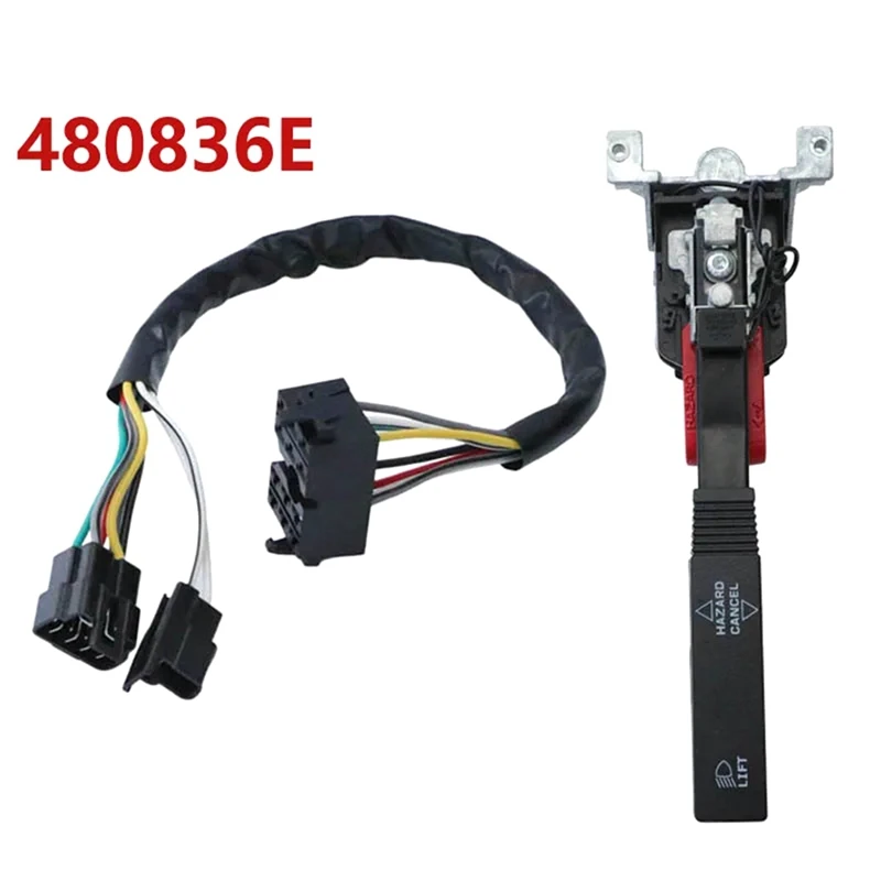 

New 480836E Turn Signal Wiper Switch For Kenworth Turn Signal Switch 48083601 480836 480836 577.59006 Parts