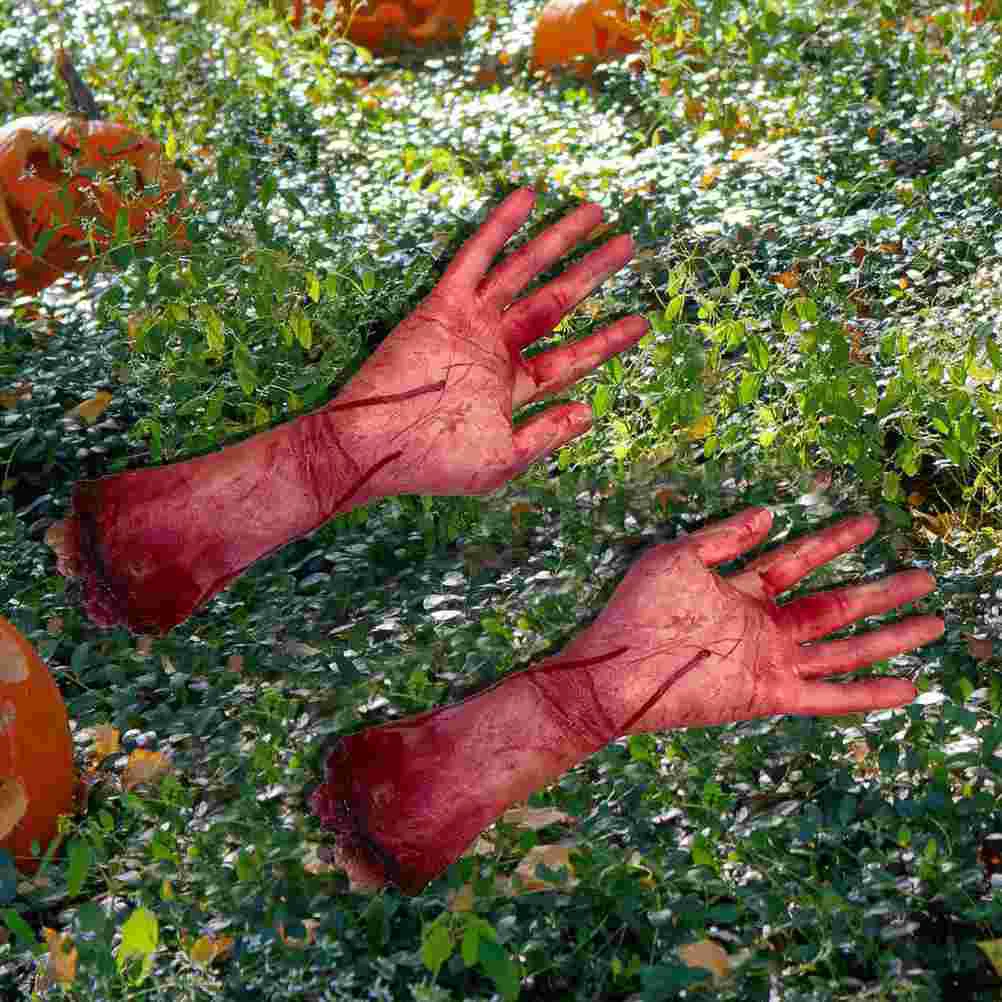 

Протез сломанной руки, протез, орнамент для Хэллоуина, поддельная рука, реквизит для Хэллоуина