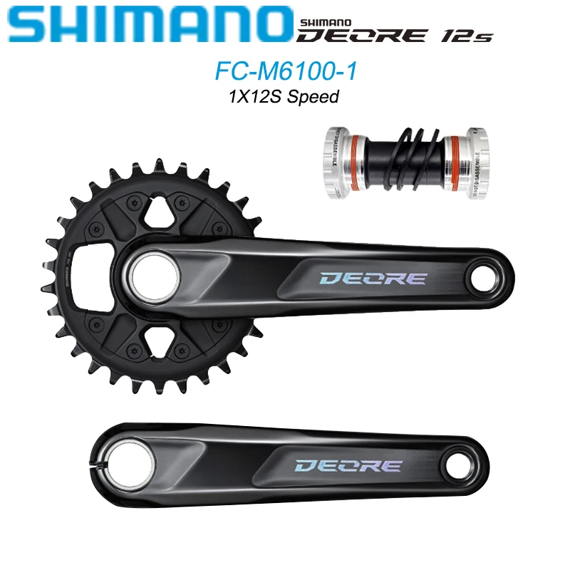 シマノ Deore FC-m6100 12s 32T クランクセット Amazon | シマノ(SHIMANO) クランクセット FC-M6100-1 12s