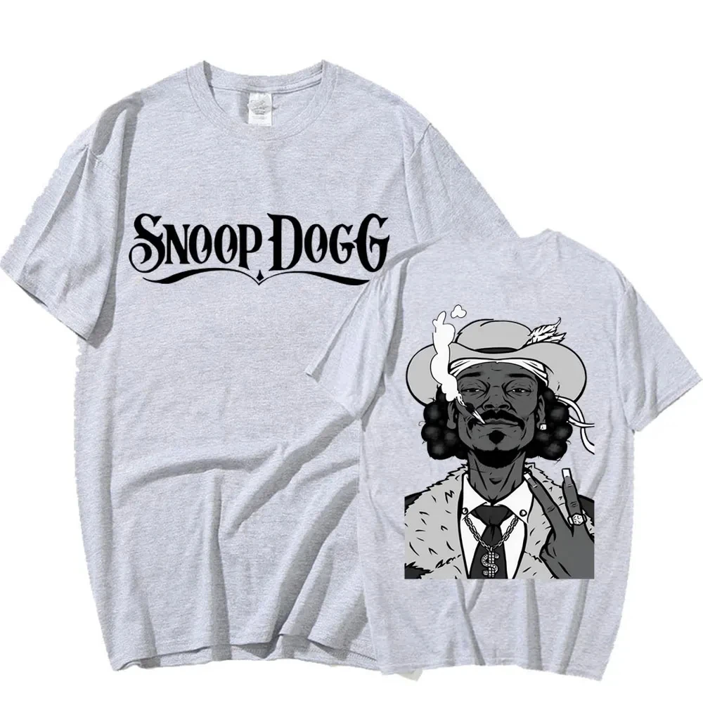 Hot Sale Rapper Snoop Dogg Graphic T Shirt Hip Hop Fashion