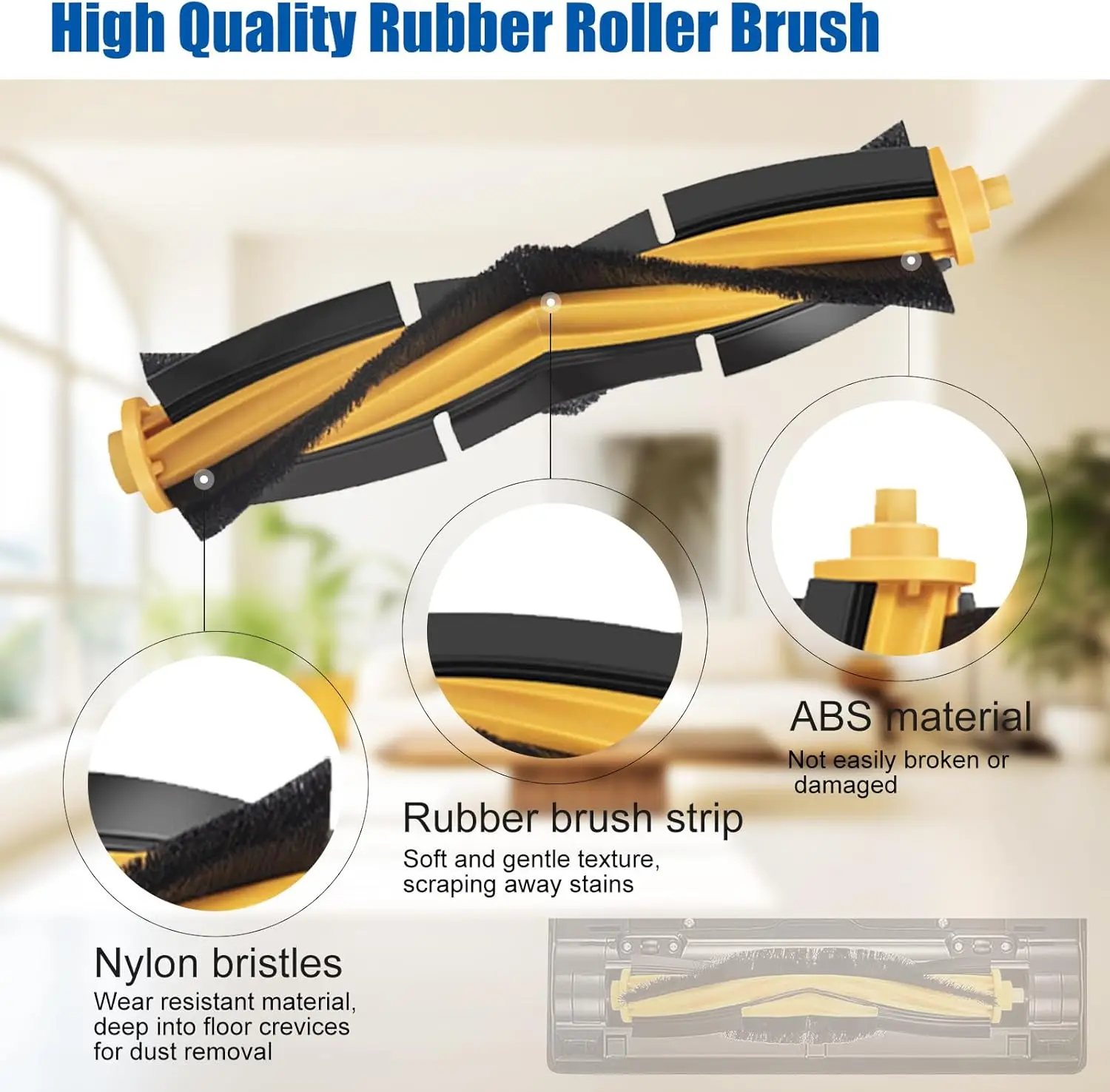 Replacement Side Brushes For ECOVACS Deebot Ozmo T8 T8 T8 Aivi T8 AIVI T8 MAX