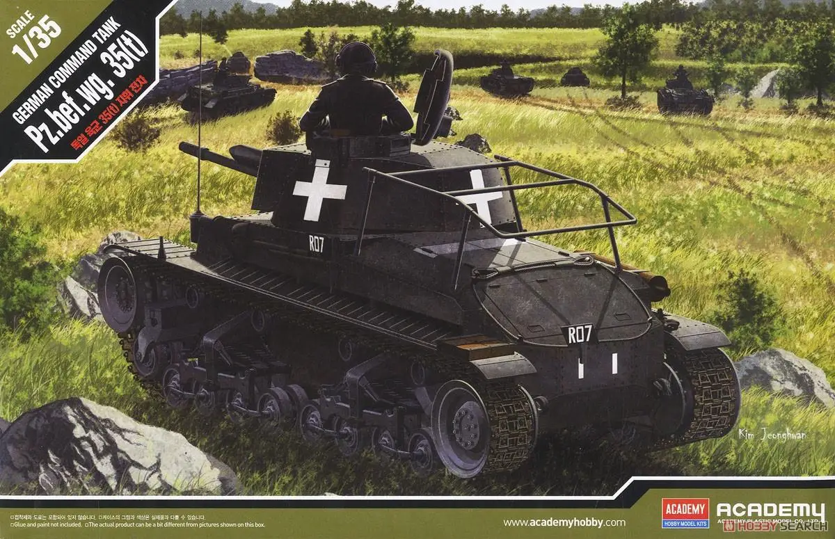 

Академия 13313 1/35 Pz.bef.wg 35(t) командный танк (пластиковая модель)