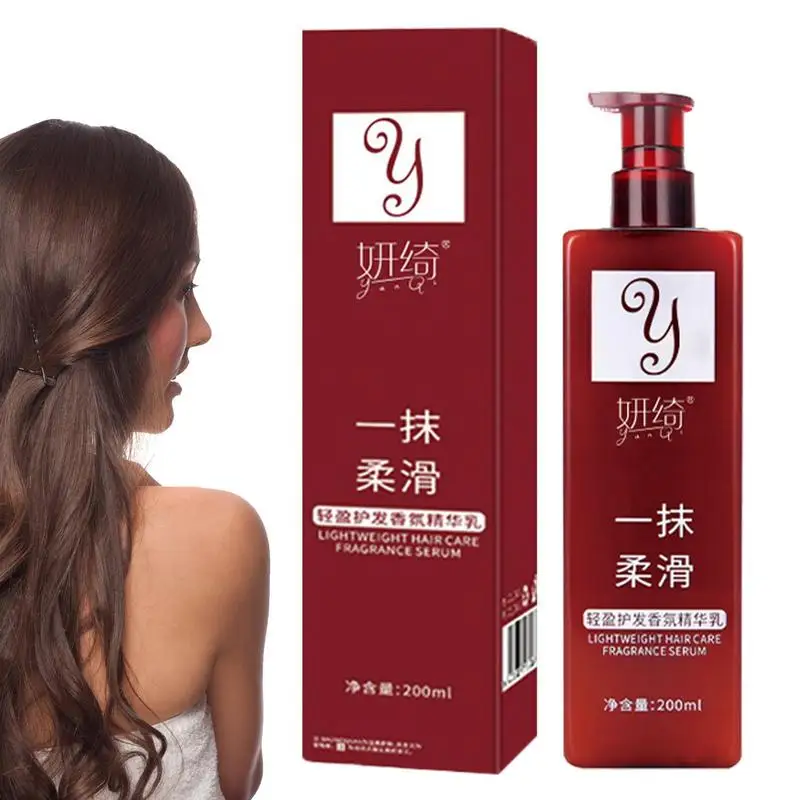 

Hair Smoothing Lotion Conditioner For Curly Hair 200ml Leave In Conditioner Hair Care For Smoothing Nourishes Hydrated Hair And