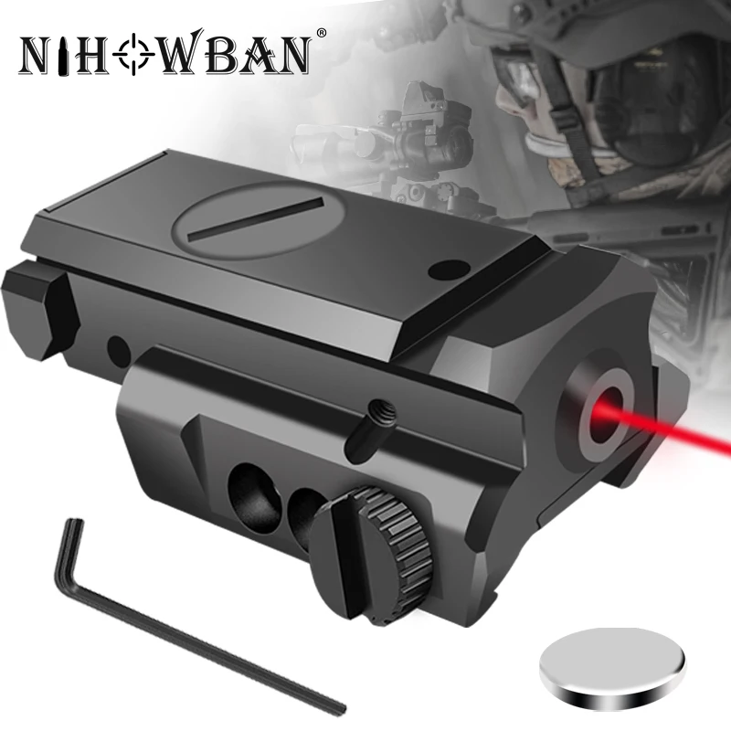 

Tactical Red Dot Scope Laser Sight Laser Pointer for Rifle Pistol Shooting Aiming Training Tactical Hunting Gun Accessories