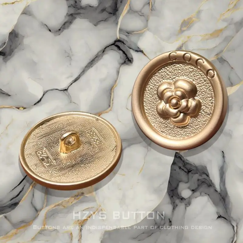 6pcs Metal Flower Buttons metal snap buttons button making supplies For Clothing DIY Sewing Accessories