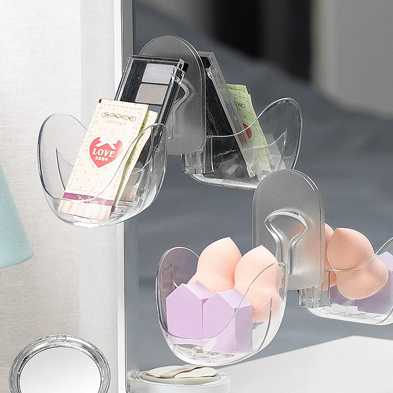 

Multifunctional Beauty Egg Facial Cleanser Powder Storage Rack Finish Gourd Cotton Drying Drain Rack Home Decor