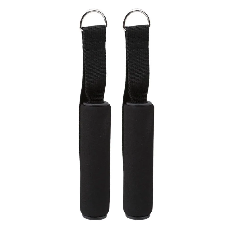 Pull Rope Grip 1 Pair Fitness Accessories Exercise Band Handle Rally Handle For Yoga Hammock Resistance Bands fitness accessories