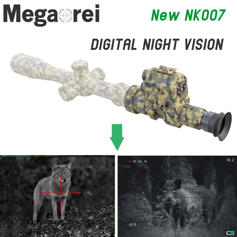 Megaorei2023New1080PNK007FullScreenLaserInfraredMonocular