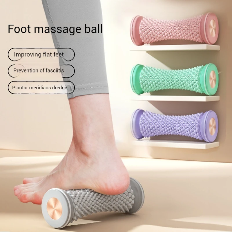 Yoga Fascia Ball Foot Massage Wheel Foot Muscle Network Dredging Roller Trainer Massage Wheel Massage Ball Fascia Ball