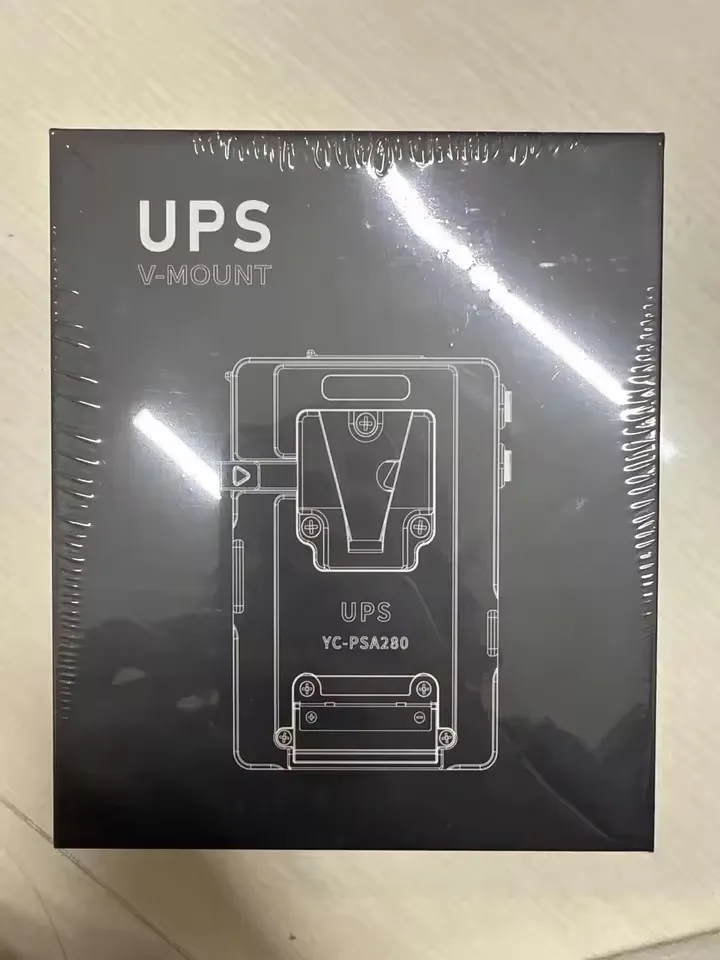 YC-PSA280UPS V-Mount Hot Swap UPS Power 36Wh 2500mAh Capacity Battery CNC Alumin