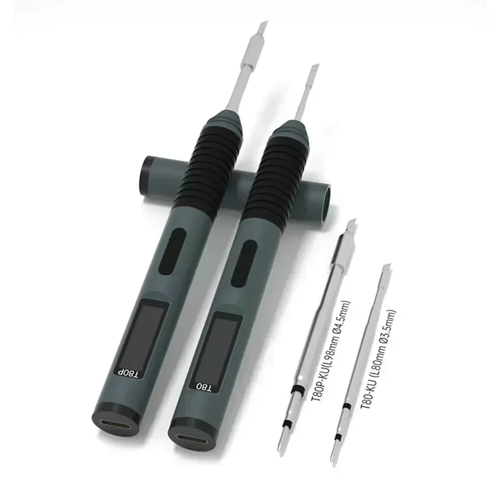 ALIENTEK T80P 납땜 다리미, 스마트 휴대용 PD 전기 용접 장비, 납땜 스테이션 용접기, 카틴 수리 도구