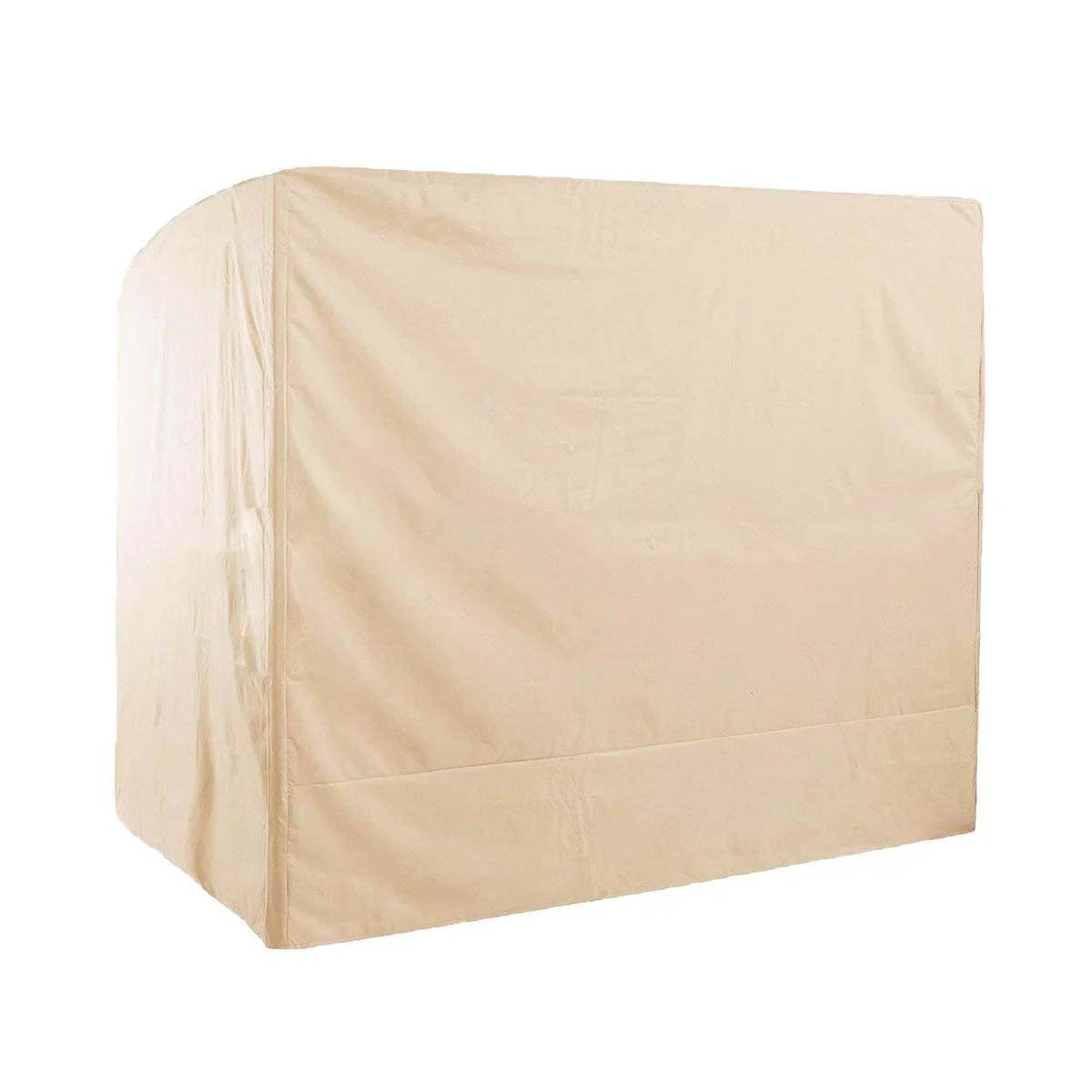 

Waterproof Outdoor Hanging Chair Protective Cover Garden Swing Cover Creative Chair Cover (Beige and Coffee)